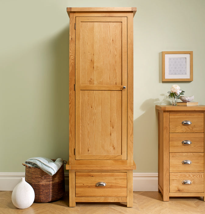Birlea Woburn 1 Door 1 Drawer Wardrobe