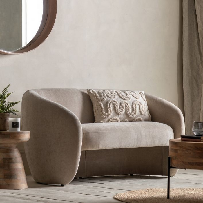 Curvo Fabric 2 Seater Sofa