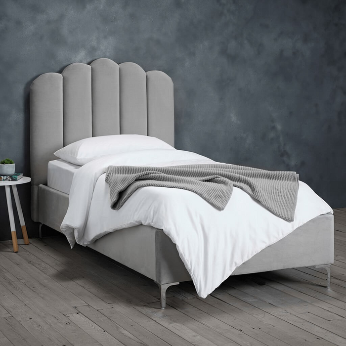 Willow Silver Single Bed