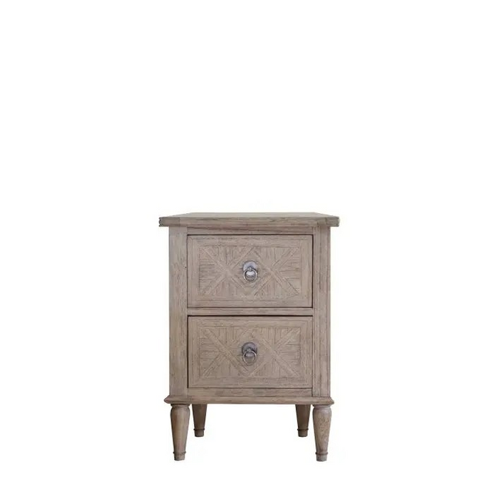 Mustique 2 Drawer Bedside Table