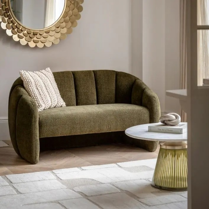 Atella 2 Seater Sofa Moss Green