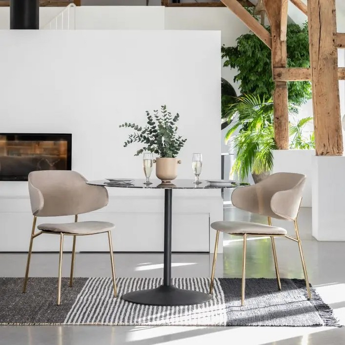 Whitehall Dining Chair Taupe (2pk)