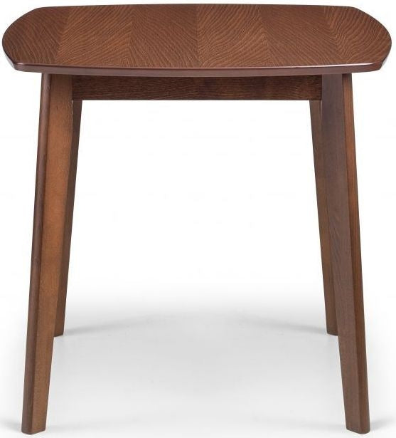 Lennox Walnut Square Dining Table - 2 Seater