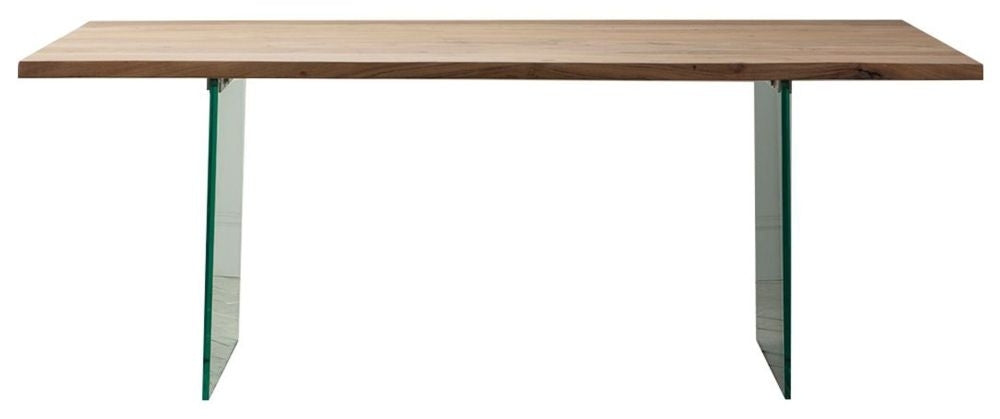 Ferndale 200cm Wood and Glass Dining Table