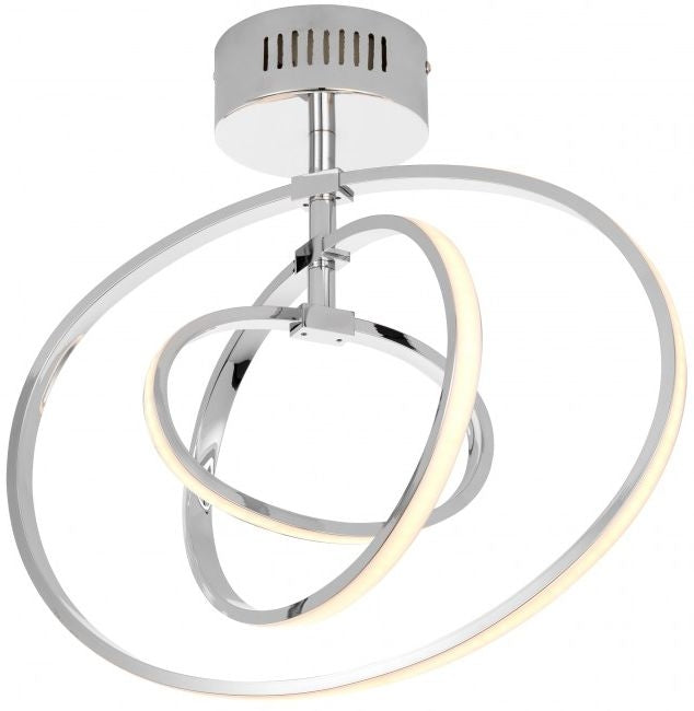 Avali Chrome Ceiling Light