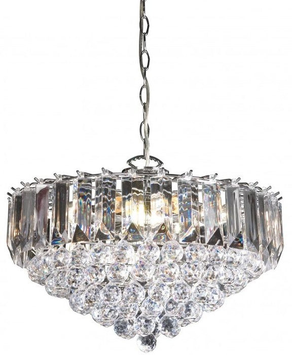 Fargo 6 Chrome Pendant Light