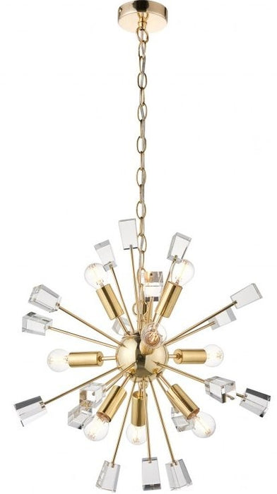 Miro 9 Brass Pendant Light