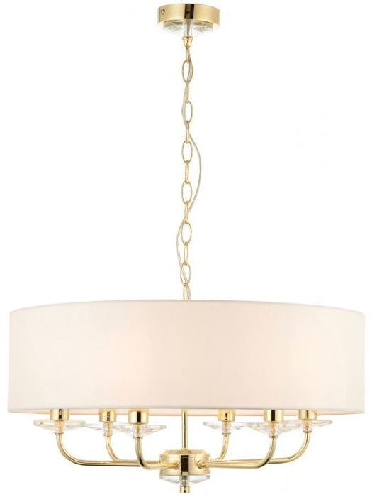 Nixon 6 Brass Pendant Light