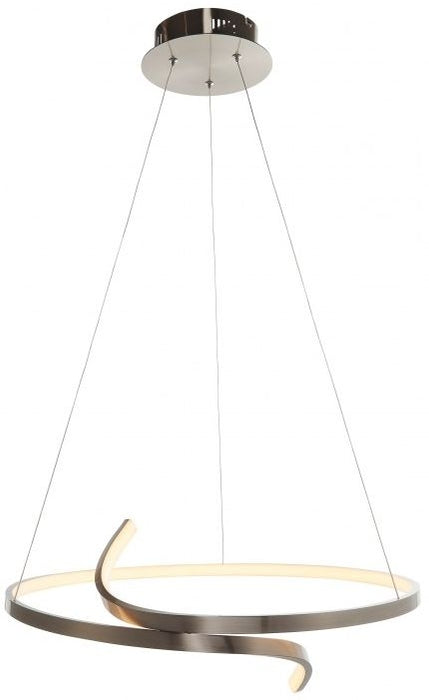 Rafe Satin Nickel Pendant Light