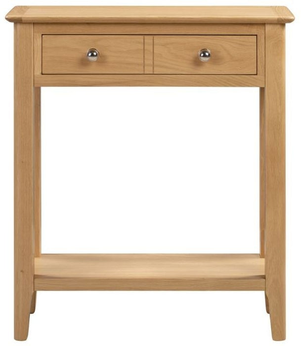 Cotswold Natural Satin Lacquer Console Table