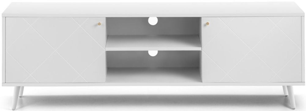 Moritz White TV Cabinet Upto 69inch