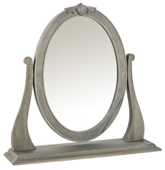 Willis and Gambier Camille Oak Oval Gallery Mirror