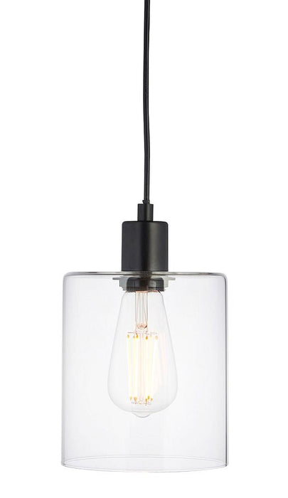 Toledo Black Single Pendant Light