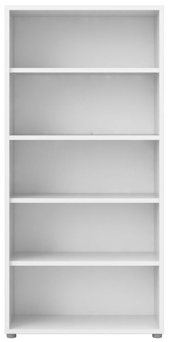 Prima Bookcase 4 Shelves in White