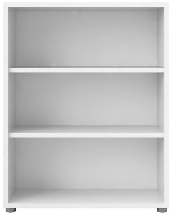Prima Bookcase 2 Shelves in White