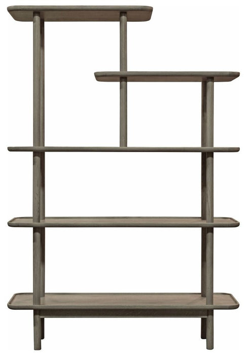 Kingham Grey Oak Open Display Unit