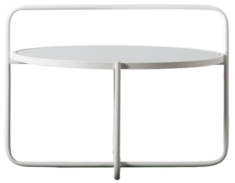 Fawley White Round Coffee Table