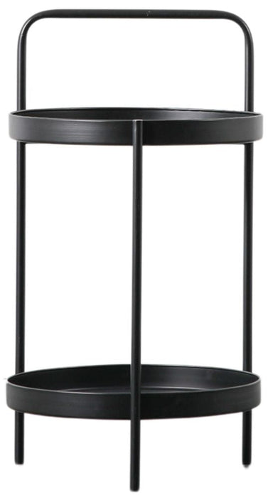 Sennen Metal Round Side Table