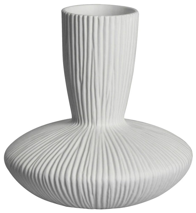 Honjo Cream Stoneware Vase