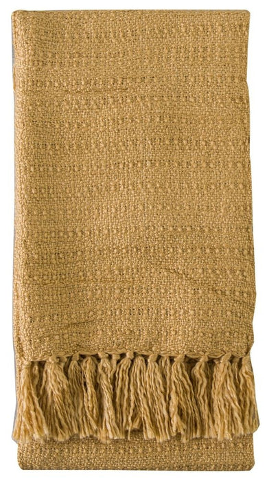 Gibbs Knitted Acrylic Sand Fabric Throw