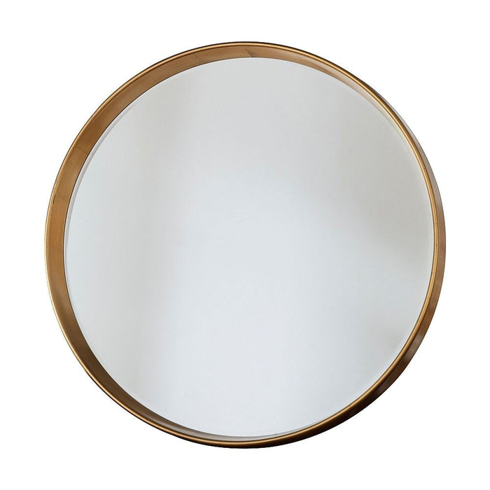 Harvey Gold Round Mirror - 95cm x 95cm