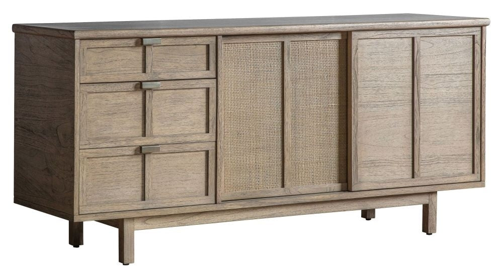 Kyoto Mindy Wood Medium Sideboard - 2 Doors