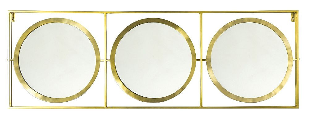 Hague Brass Leaner Rectangular Mirror - 61cm x 180cm