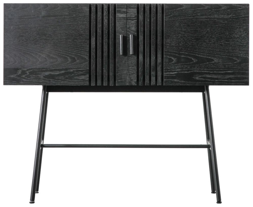 Holsen Black Oak Sideboard - 2 Doors