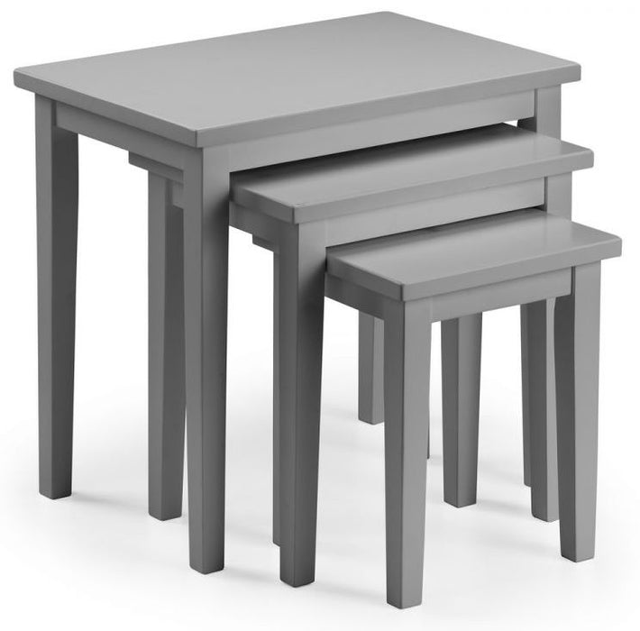 Cleo Lunar Grey Nest of 3 Tables
