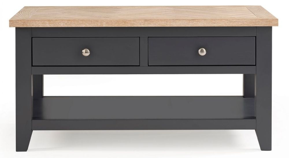 Bordeaux Dark Grey Lacquer Coffee Table