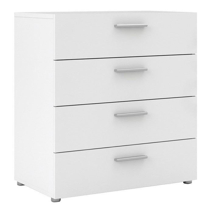 Pepe Chest of 4 Drawer in White