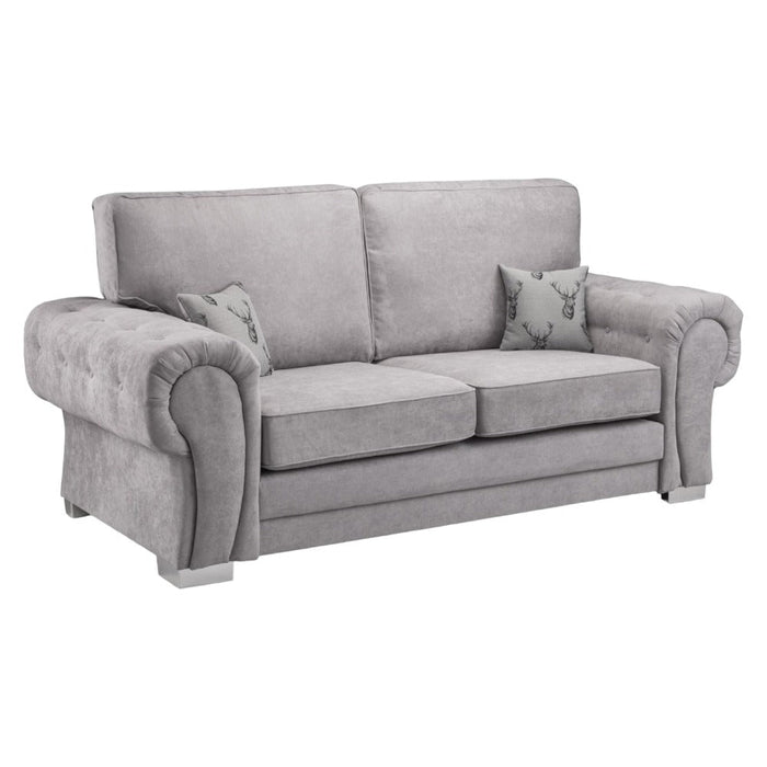Verona Grey 3 Seater Sofa