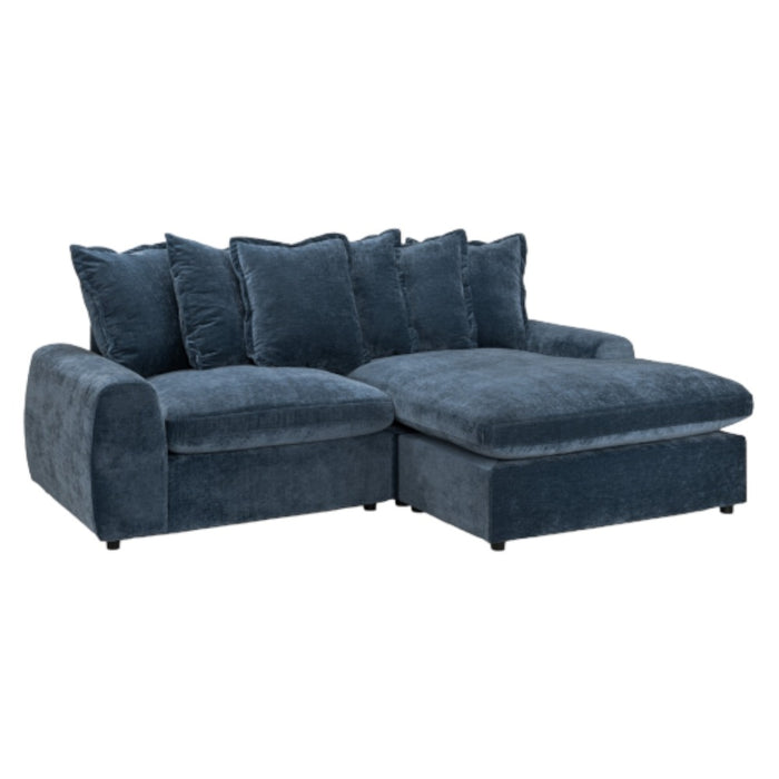 Winnie Blue Left Hand Facing Corner Sofa