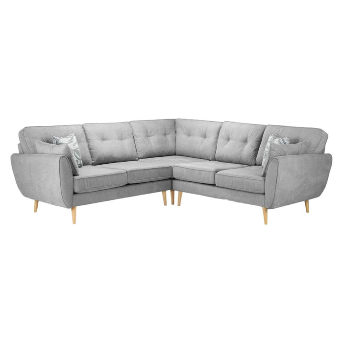 Zinc Grey Large Corner Sofa