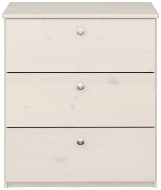Pinolino Commode à Langer Nina Large, pin, lasuré Blanc, L 119 x P 75