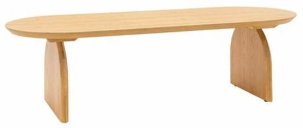 Geo Natural 130cm Oval Coffee Table
