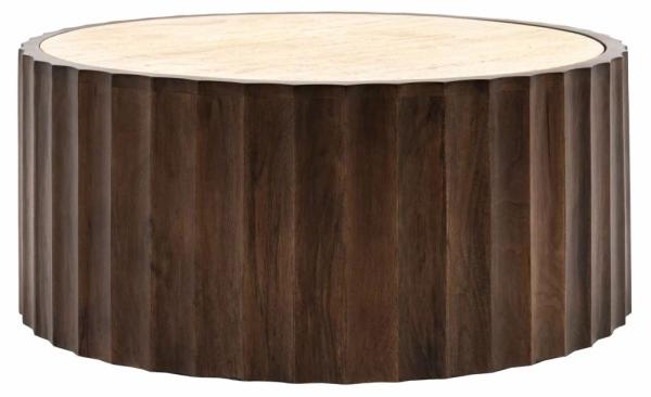 Cascia Mango Wood 90cm Round Coffee Table