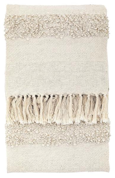 Talum Grey Fabric Throw