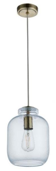 Lyra 1 Antique Brass Pendant Light