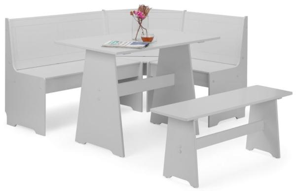 Newport Dove Grey Corner Dining Set