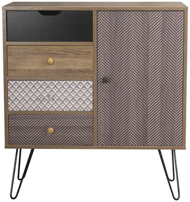 Casablanca Printed Sideboard with Hairpin Legs