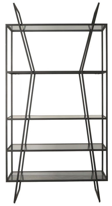 Putney Black Glass Open Large Display Unit