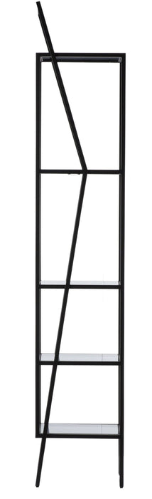 Putney Black Glass Open Display Unit