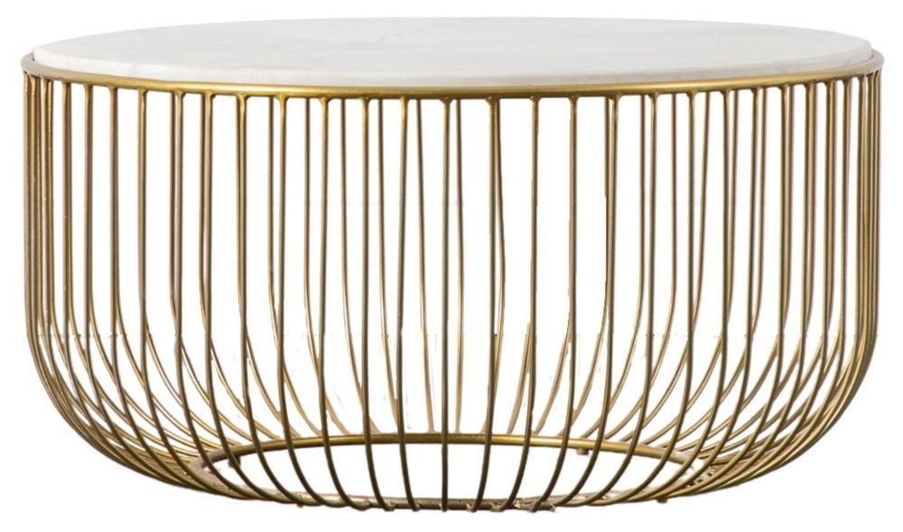 Riley Coffee Table Gold