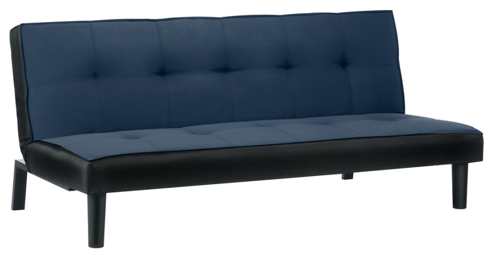 Aurora Midnight Blue Fabric Sofa Bed
