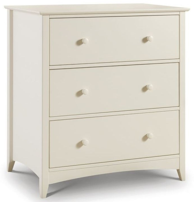 Cameo Stone White Pine 3 Drawer Changing Station