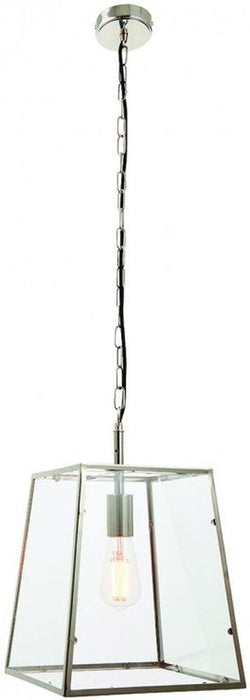 Hurst Bright Nickel Pendant Light