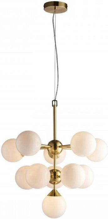 Oscar Brushed Gold 11 Pendant Light