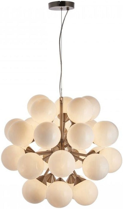 Oscar Nickel 28 Pendant Light