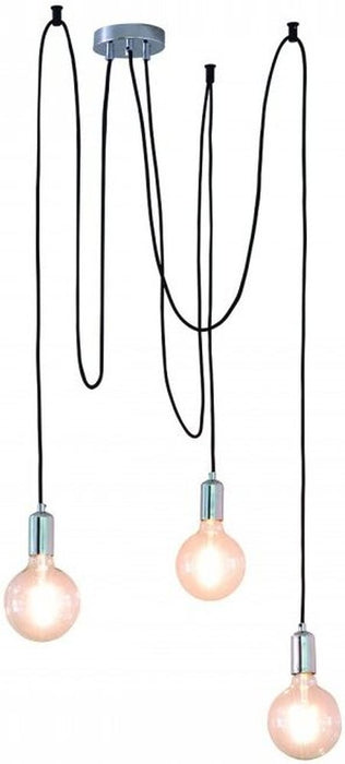 Studio Chrome 3 Cluster Pendant Light